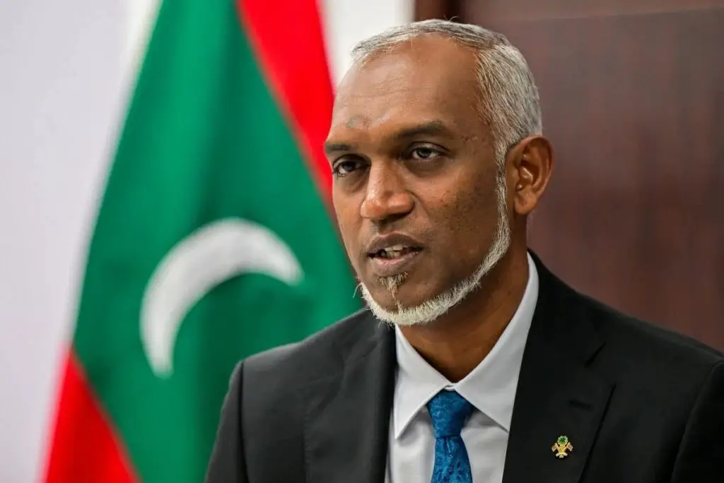 President Mohamed Muizzu of the Maldives