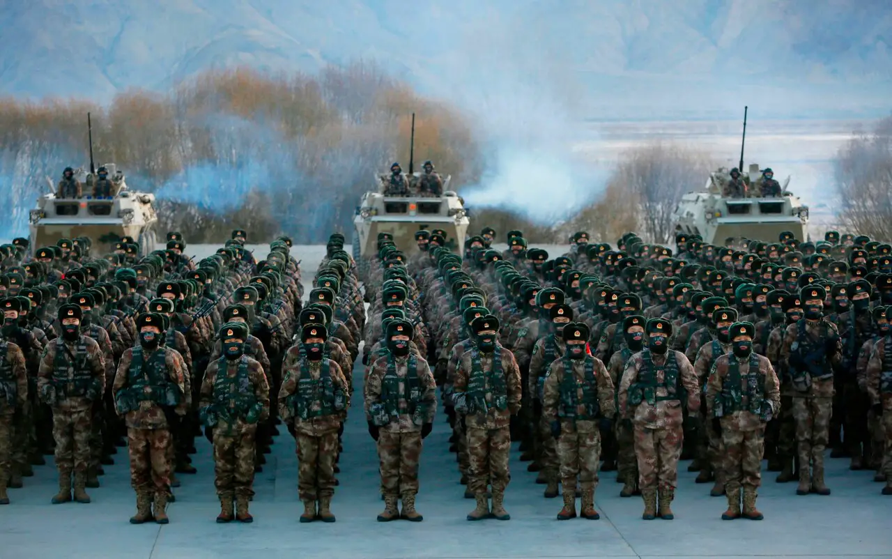 Chinese soldiers