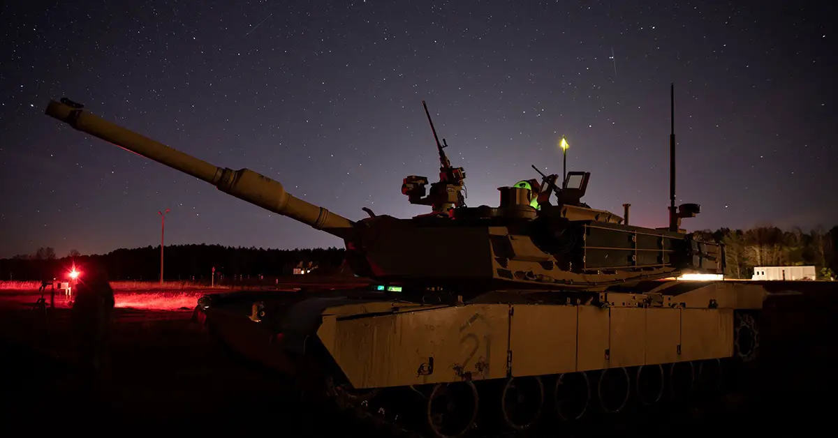 US Army Bradley fighting vehicle