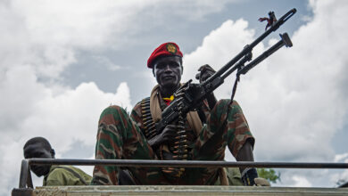 A DR Congo soldier