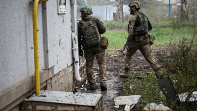 Ukrainian soldiers