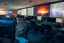 US Navy's 5th fleet headquarters