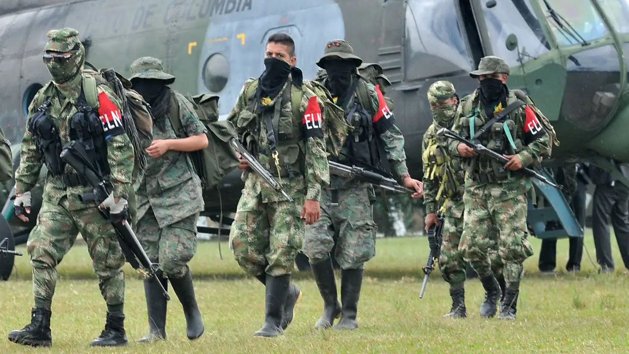 ELN members arrive in Cali