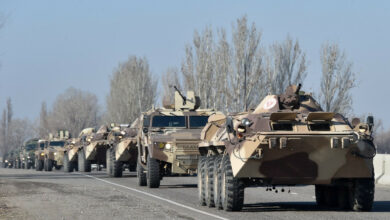 Kyrgyz troops