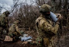 Ukraine artillery shells