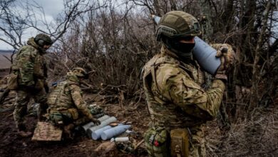 Ukraine artillery shells