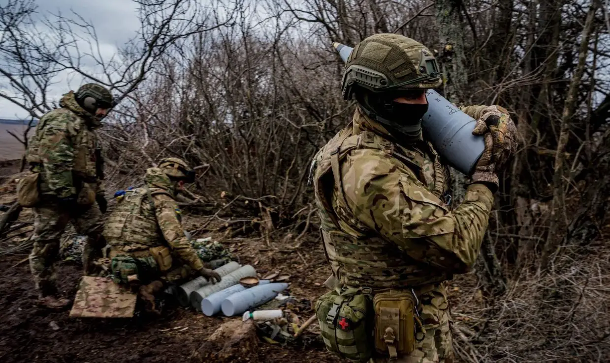 Ukraine artillery shells
