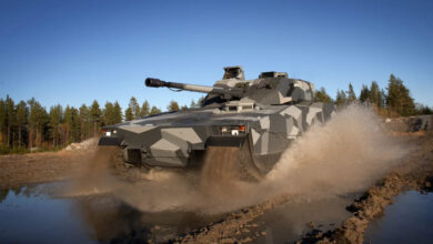 CV9035 infantry fighting vehicle.