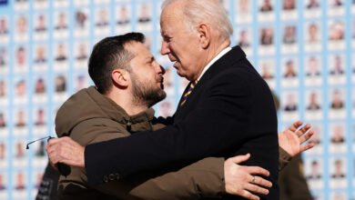 Biden and Zelensky