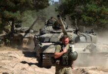 Ukrainian soldier