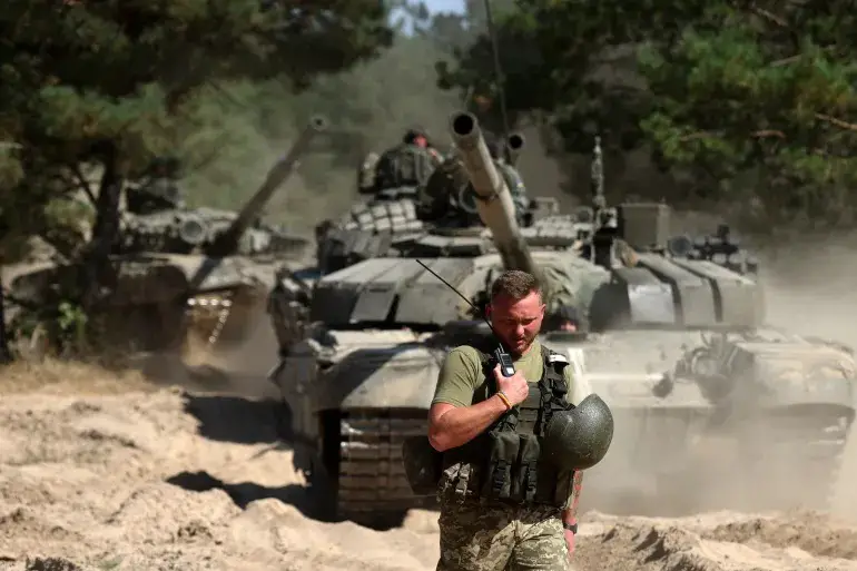 Ukrainian soldier