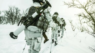 AT4 man-portable anti-armor weapons
