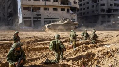 Israeli soldiers in Gaza