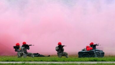 Taiwanese soldiers