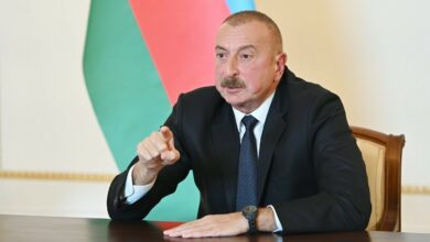 Azerbaijani President Ilham Aliyev