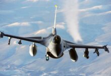 F-16 fighter jet