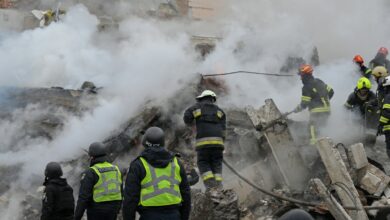 Russian missile attack