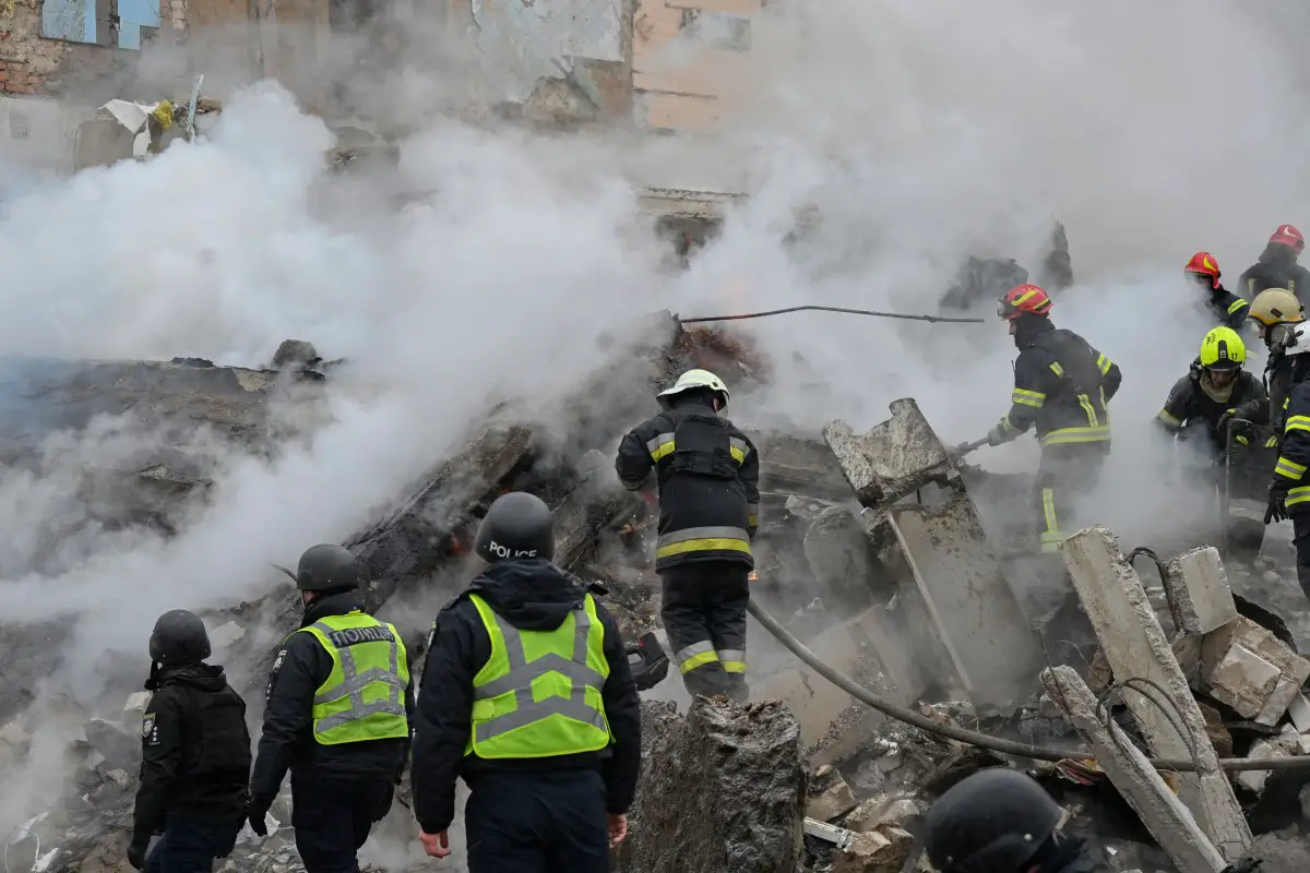 Russian missile attack