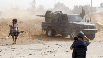 Forces loyal to Libya Government of National Accord.