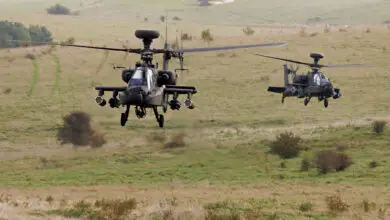AH-64E attack helicopter