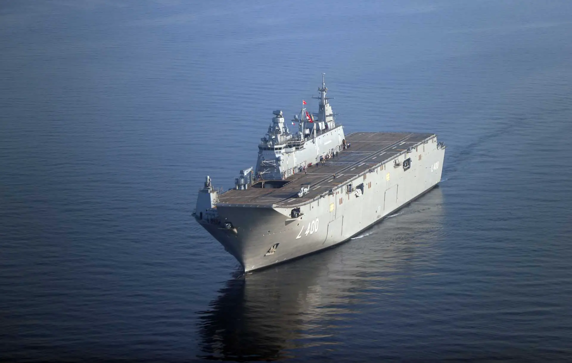 TCG Anadolu. Photo: Turkish Ministry of National Defense