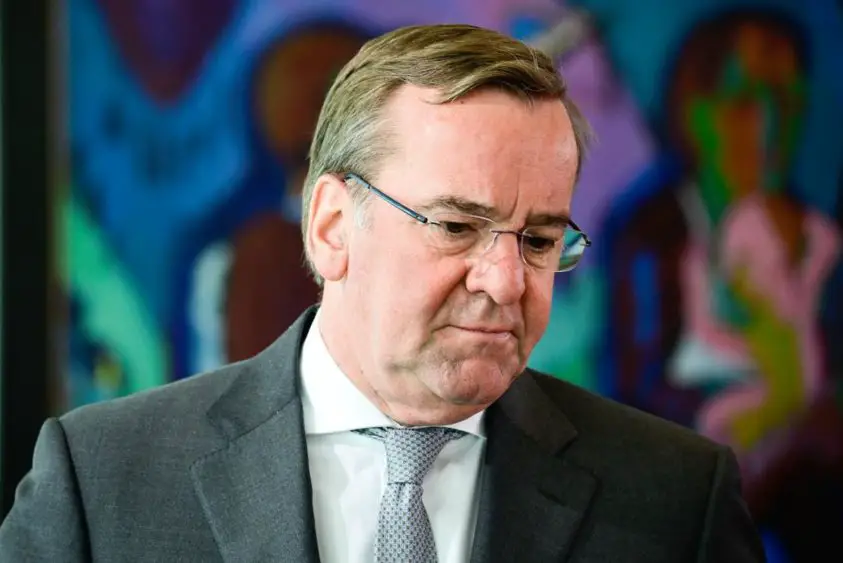 German Defense Minister Boris Pistorius.