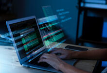 Person using computer