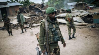 DR Congo soldier, February 2020