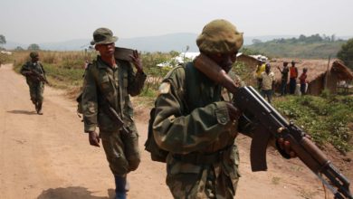 Democratic Republic of Congo soldiers