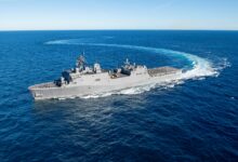 USS San Antonio-class amphibious transport dock Richard M. McCool Jr. (LPD 29)