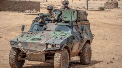 French Panhard VBL during Operation Aconit