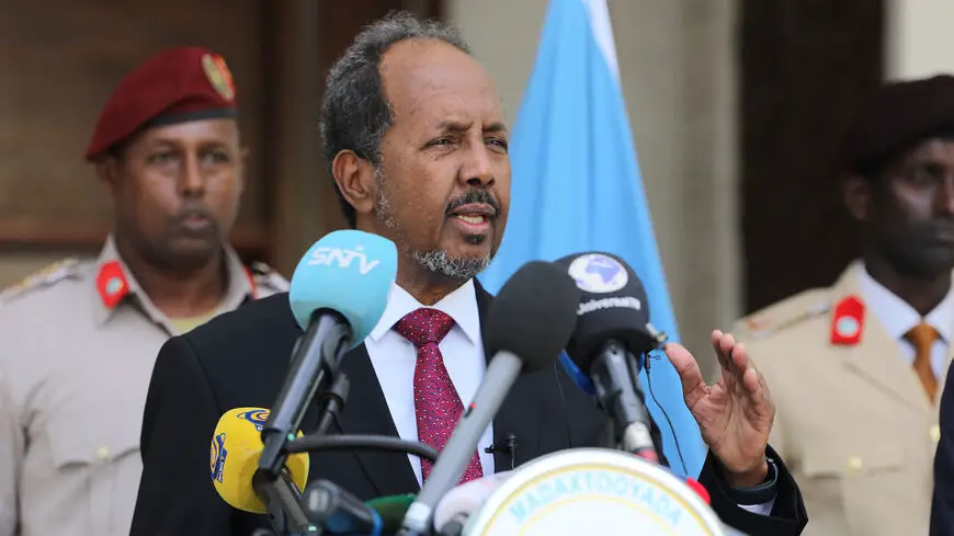 Somalia's President Hassan Sheikh Mohamud