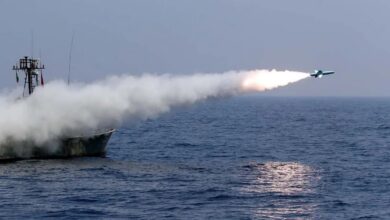 Iran vessel and missile