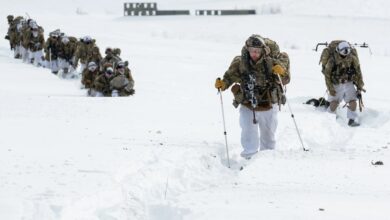 Soldiers cold-weather