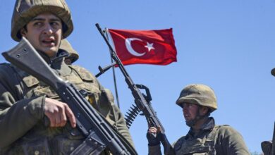 Turkish soldiers