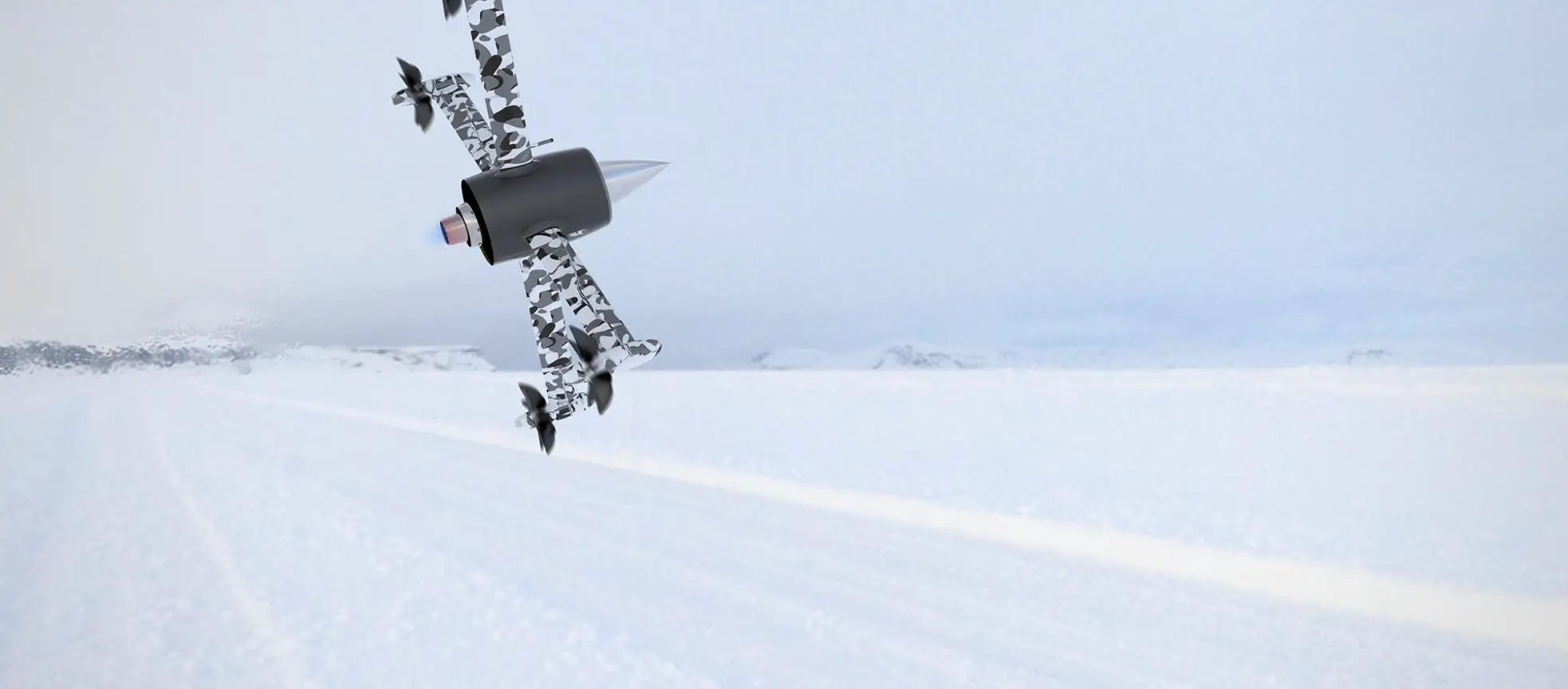 Huntress Turbojet drone