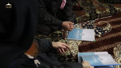 Baghdadi reads report on Islamic State Central Africa Province
