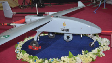Nigeria Tsaigumi drone