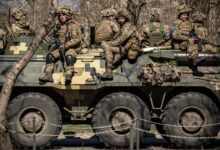 Ukrainian soldiers