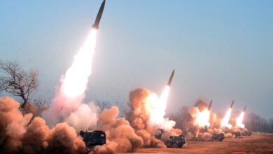 North Korea fires missiles