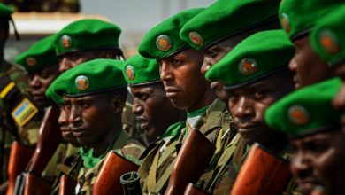 Rwanda soldiers