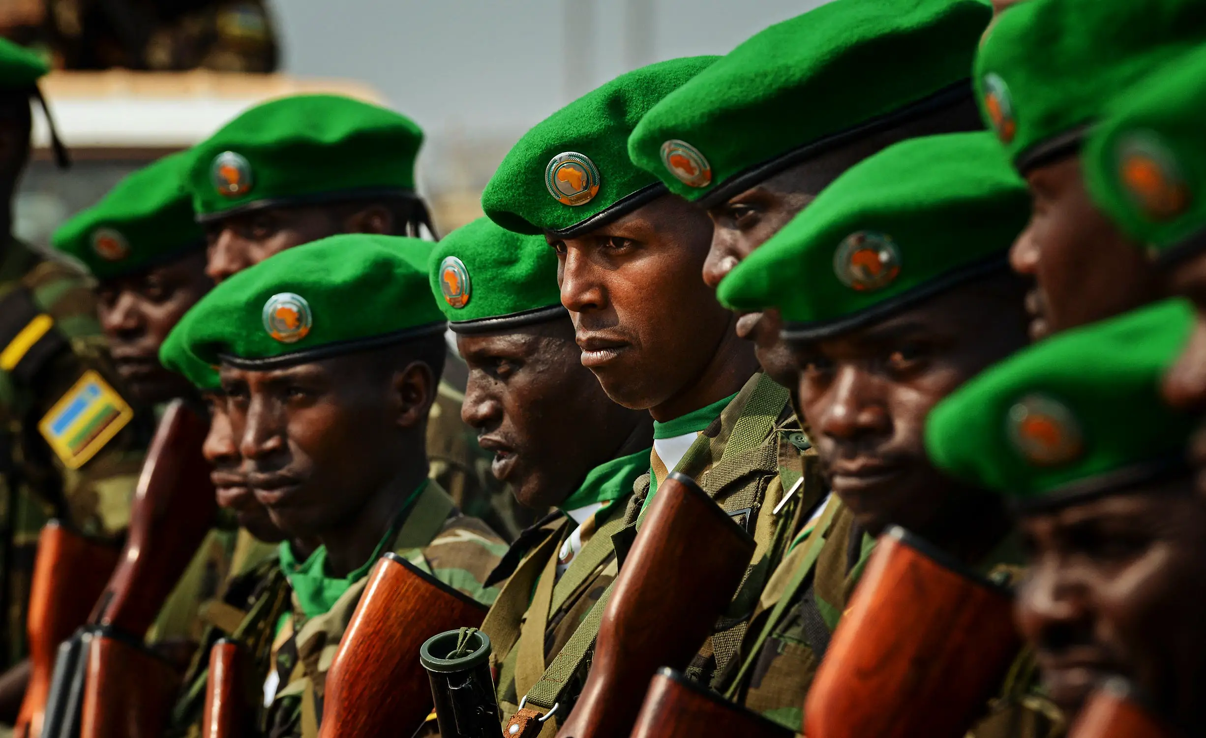 Rwanda soldiers