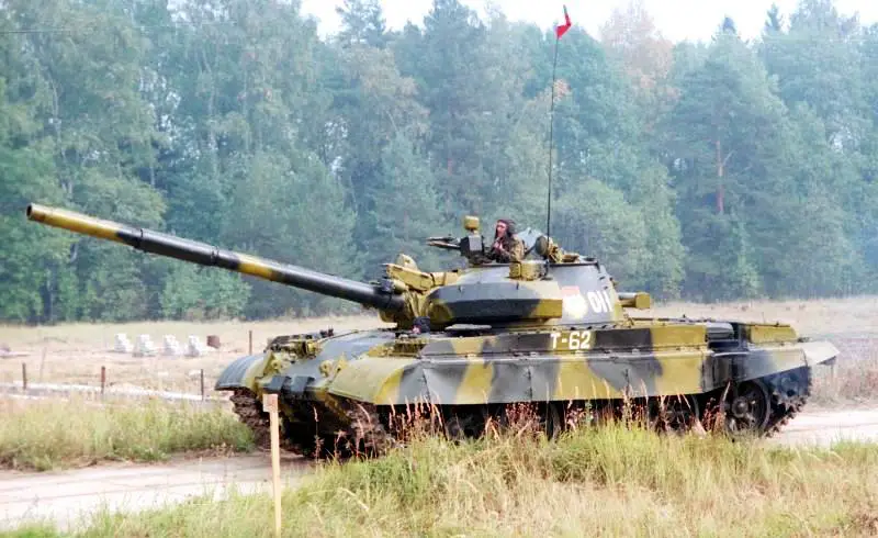 T-62 tank