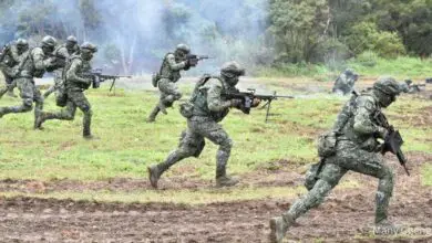 Taiwanese soldiers