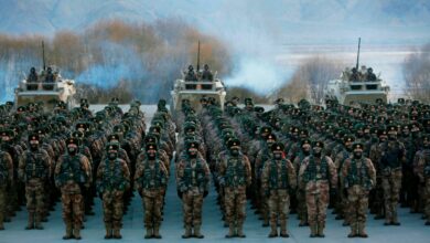 Chinese soldiers