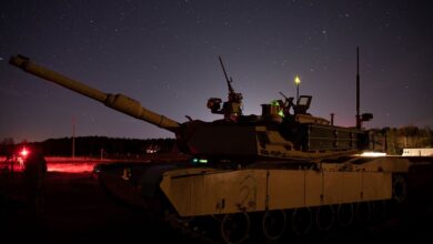 US Army Bradley fighting vehicle