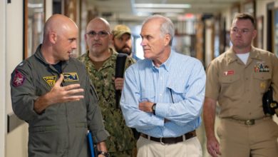 Secretary of the Navy Richard V. Spencer