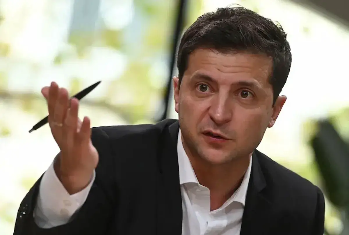 Ukrainian President Volodymyr Zelensky