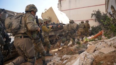 Israeli troops in Gaza