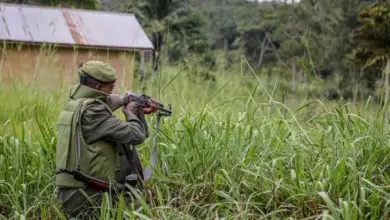 Congolese soldier